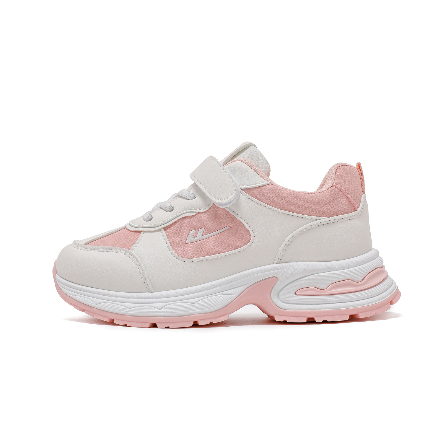 Warrior Антискользящие Износостойкие Низкие Повседневные Детские Кроссовки, Бело-Розовые 
Warrior Антискользящие Износостойкие Низкие Повседневные Детские Кроссовки, Бело-Розовые