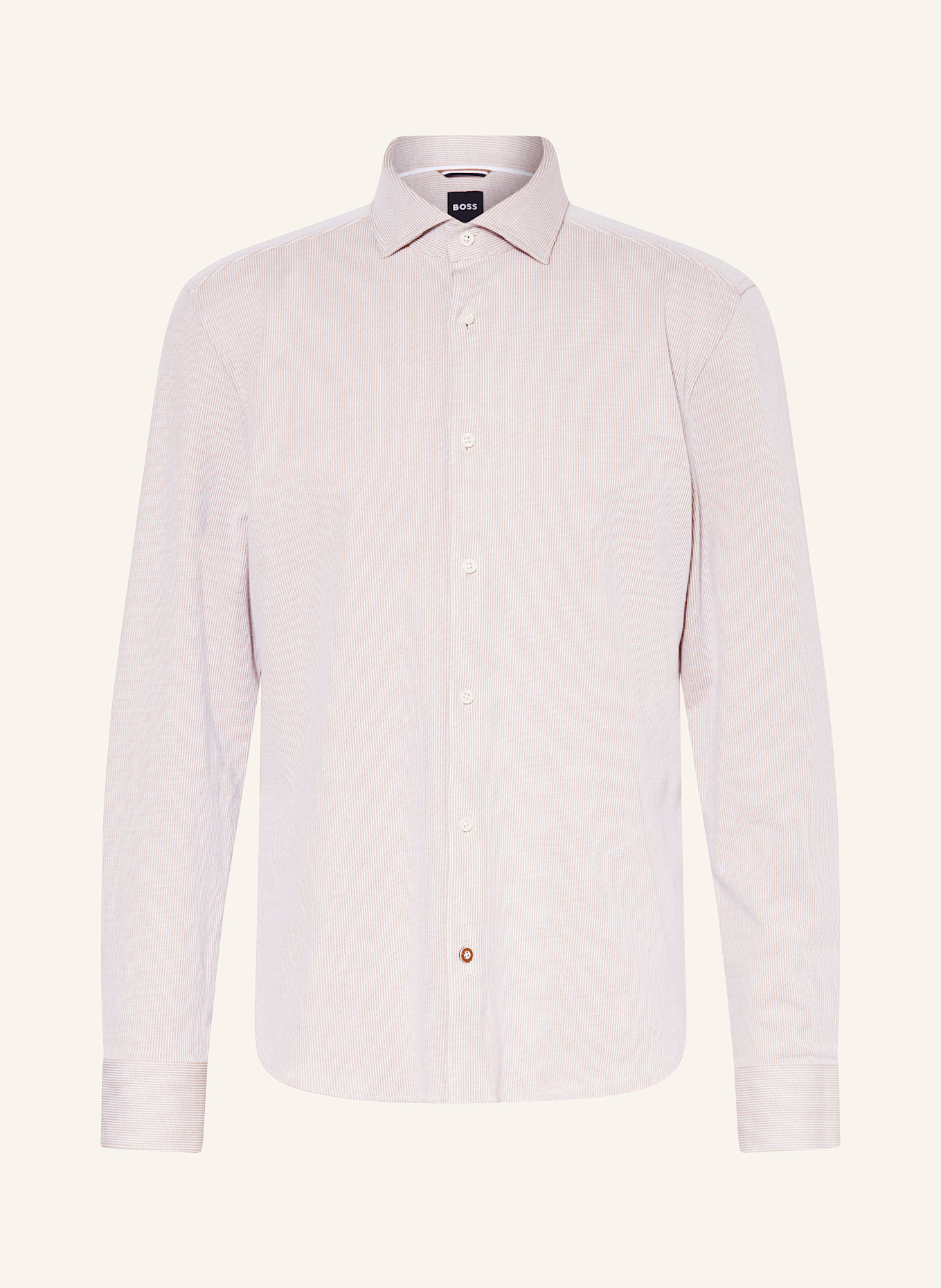 Рубашка полуповседневного кроя Boss, бежевый
Рубашка полуповседневного кроя Boss, бежевый