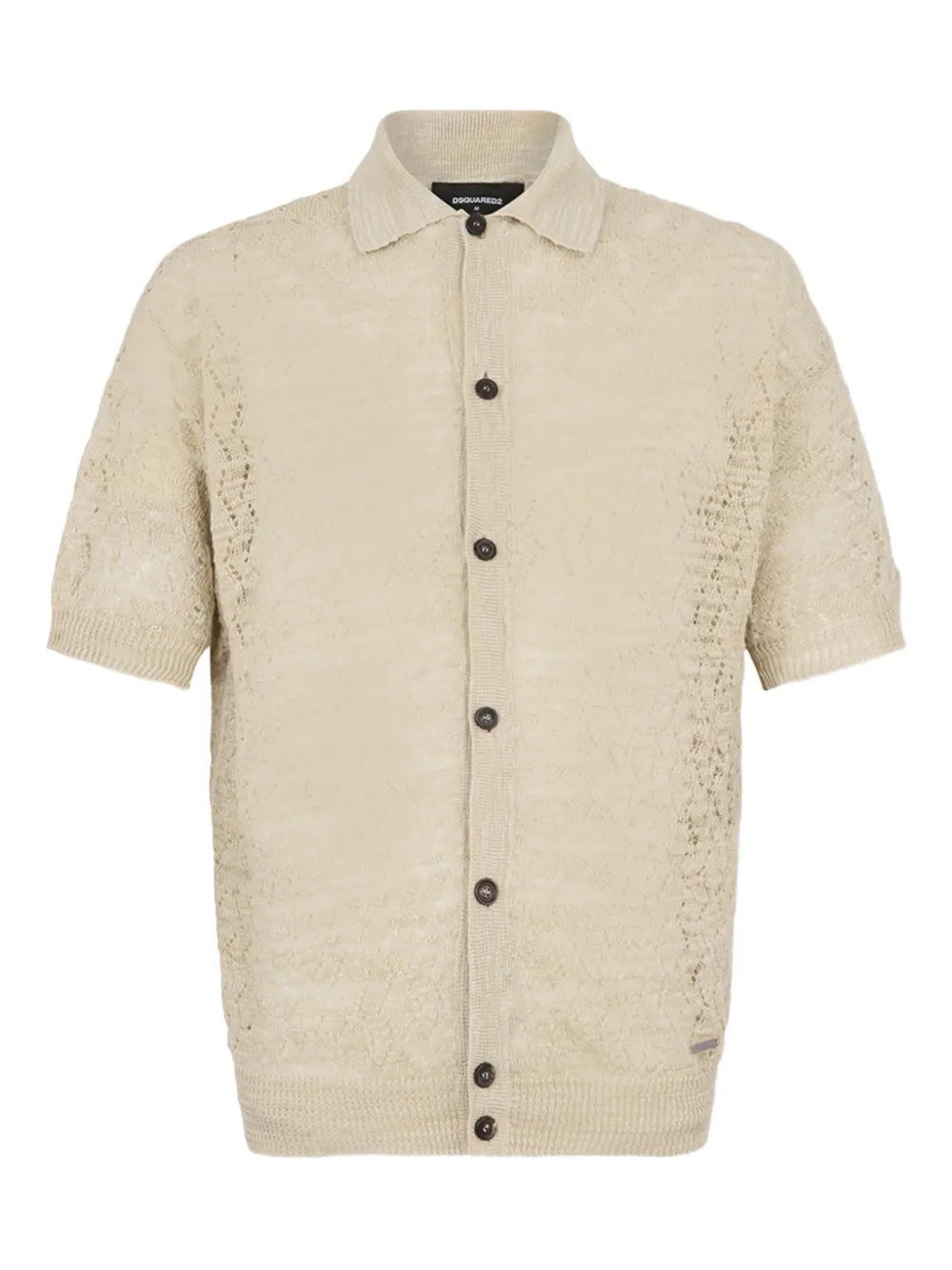 Рубашка поло с короткими рукавами DSQUARED2, бежевый
Рубашка поло с короткими рукавами DSQUARED2, бежевый