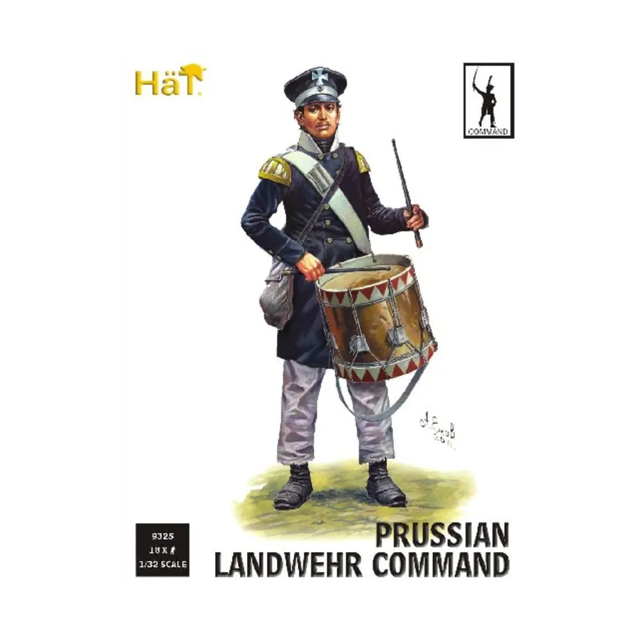 Прусское командование ландвера, Historical Plastic Military Figures - Napoleonic (1:32) (Hat Industries)
Прусское командование ландвера, Historical Plastic Military Figures - Napoleonic (1:32) (Hat Industries)