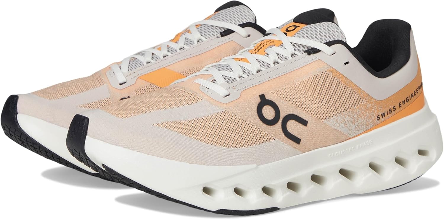 Кроссовки On Men's Cloudsurfer Next, мандариновый/слоновая кость
Кроссовки On Men's Cloudsurfer Next, мандариновый/слоновая кость