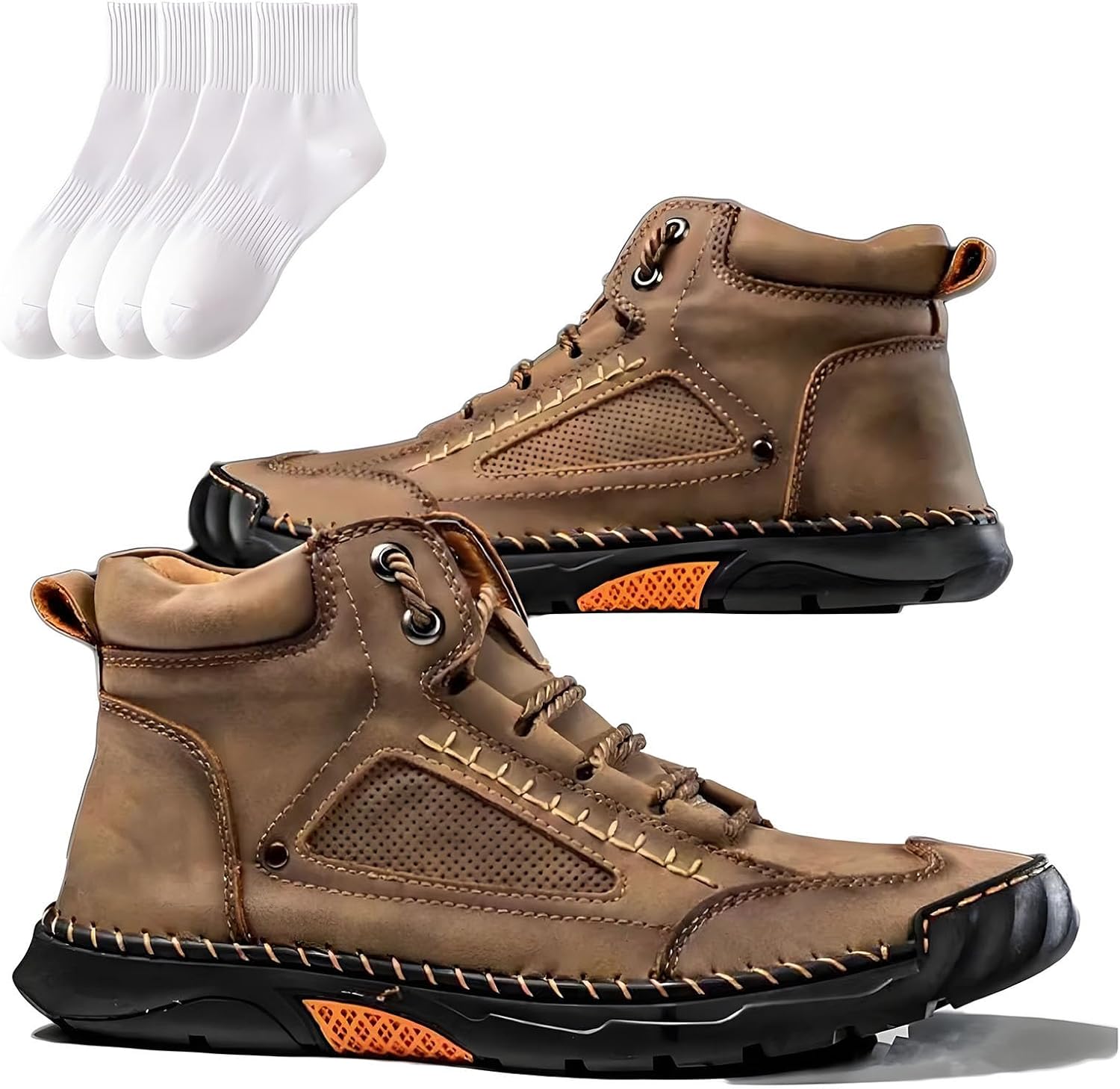 Мужские ботинки, кожаные ботинки, удобные мужские кожаные ботинки ручной работы- водонепроницаемые, с поддержкой свода стопы Generic, E
Мужские ботинки, кожаные ботинки, удобные мужские кожаные ботинки ручной работы- водонепроницаемые, с поддержкой свода стопы Generic, E