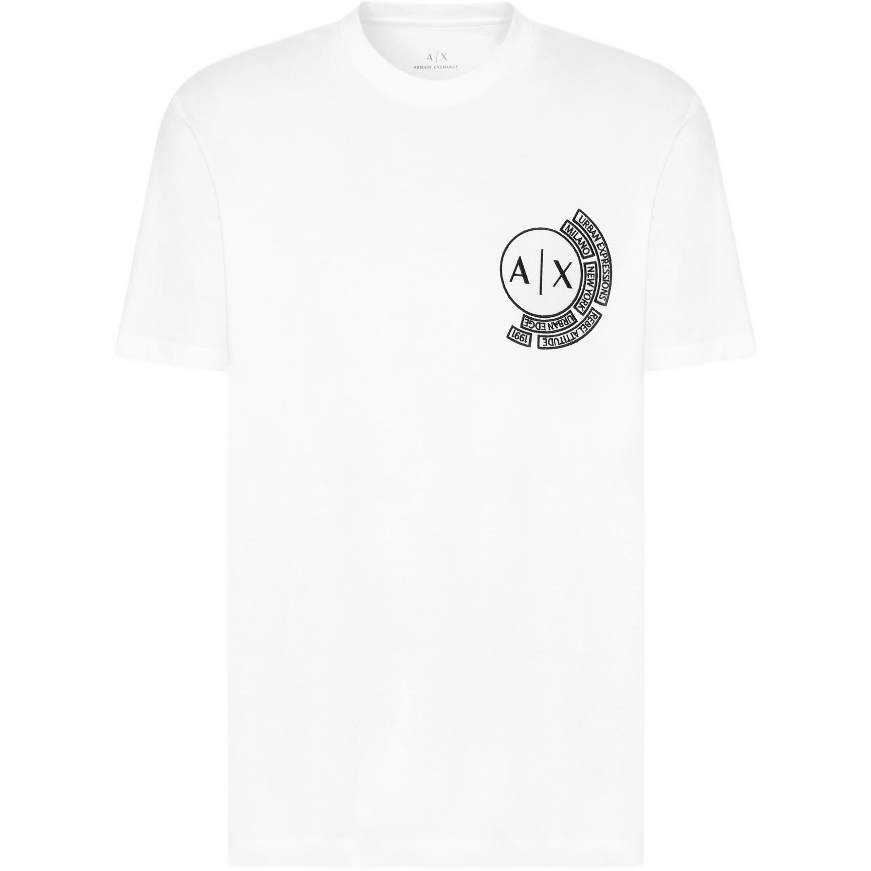 ARMANI EXCHANGE Футболка AE SS25 мужская white, Белый, ARMANI EXCHANGE Футболка AE SS25 мужская white
ARMANI EXCHANGE Футболка AE SS25 мужская white, Белый, ARMANI EXCHANGE Футболка AE SS25 мужская white