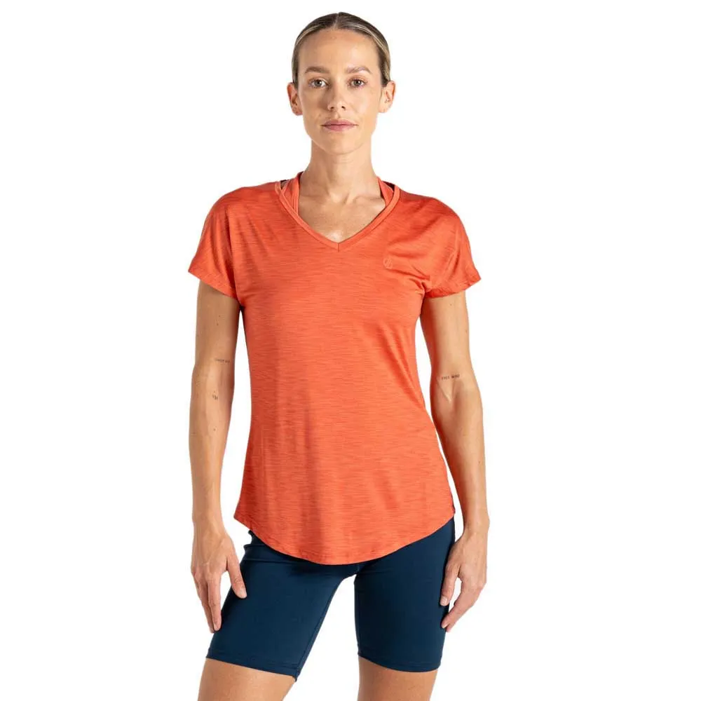 Футболка с коротким рукавом спортивная Dare2B Vigilant, оранжевый 
Футболка с коротким рукавом спортивная Dare2B Vigilant, оранжевый