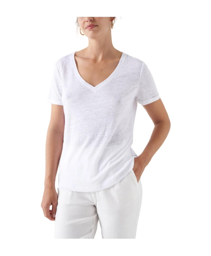 Льняная футболка Salsa, белый
Льняная футболка Salsa, белый