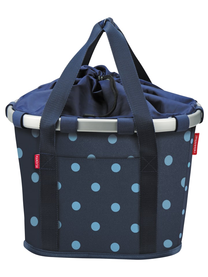 KLICKfix Корзина на переднее колесо "Велокорзина" синего цвета
KLICKfix Корзина на переднее колесо "Велокорзина" синего цвета