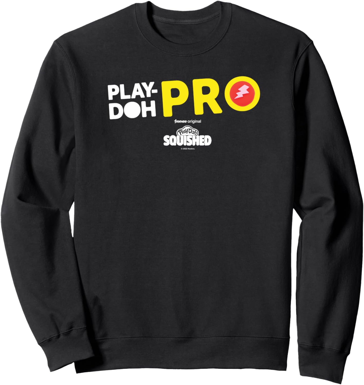 Толстовка с логотипом Play-Doh Pro в виде сплющенного центра и крупной молнии, черный
Толстовка с логотипом Play-Doh Pro в виде сплющенного центра и крупной молнии, черный