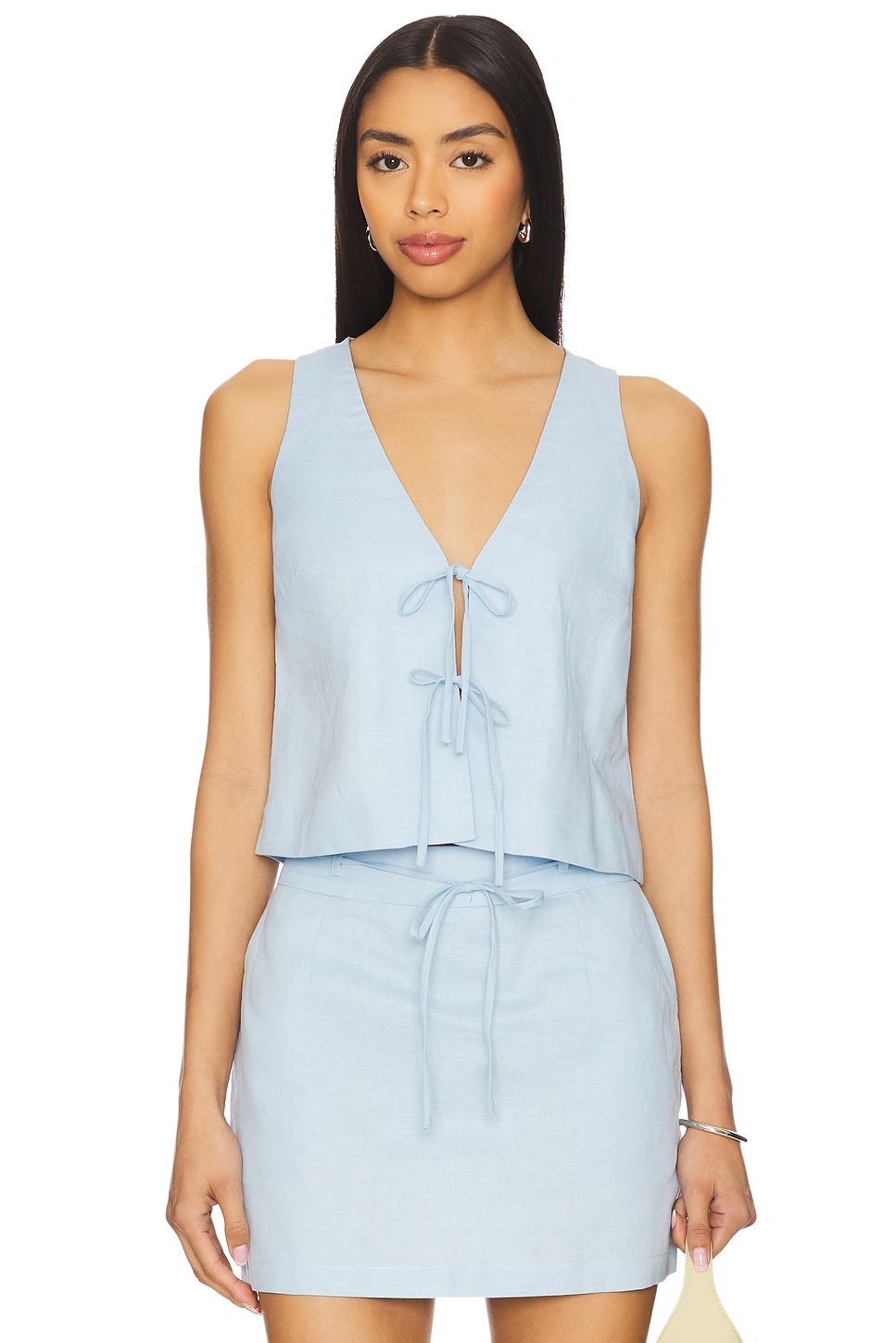 Pandora топ с завязками Minkpink, sky blue
Pandora топ с завязками Minkpink, sky blue