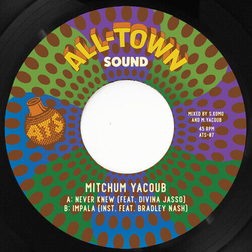 Сингл 7" Yacoub, Mitchum: Never Knew
Сингл 7" Yacoub, Mitchum: Never Knew