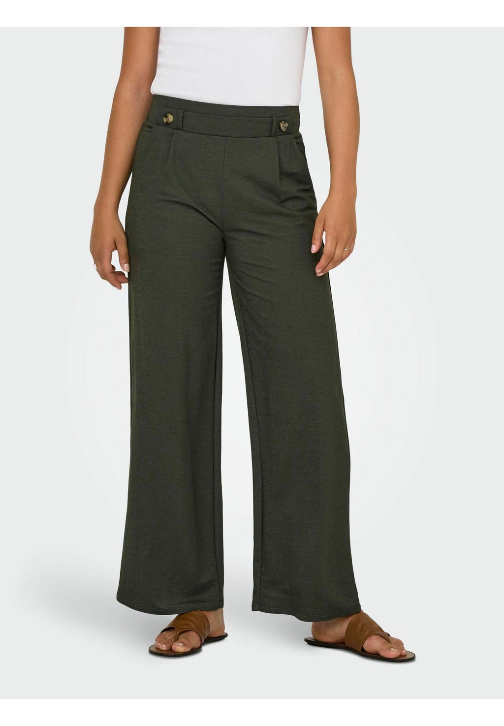 Брюки BIRDIE GEGGO LONG JDY, темно-зеленый 
Брюки BIRDIE GEGGO LONG JDY, темно-зеленый