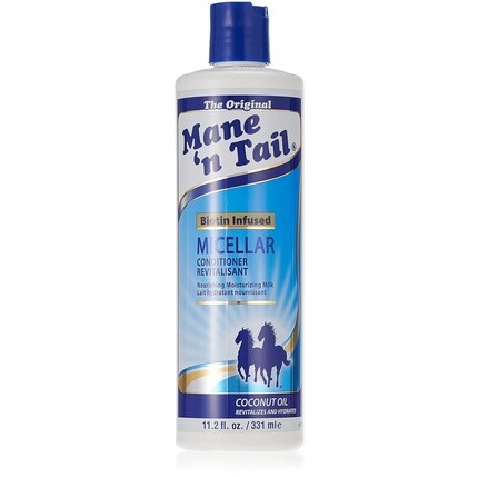 Мицеллярный кондиционер Mane 'n Tail с кокосовым маслом, насыщенным биотином, 11,2 жидких унций (331 мл)
Мицеллярный кондиционер Mane 'n Tail с кокосовым маслом, насыщенным биотином, 11,2 жидких унций (331 мл)
