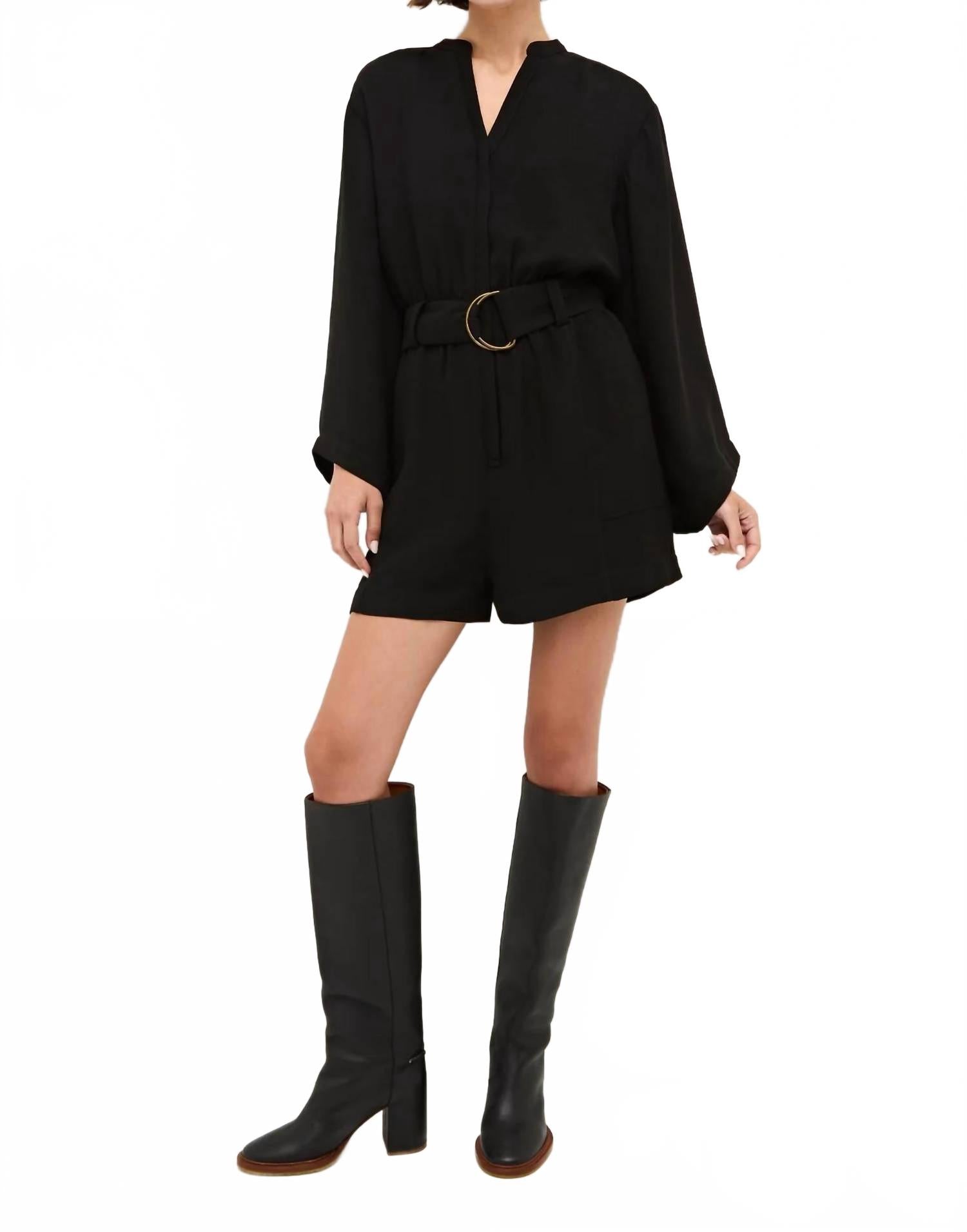 Трина Ромпер в черном Marie Oliver
Трина Ромпер в черном Marie Oliver