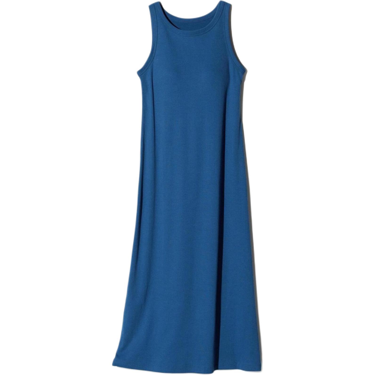 UNIQLO Женское синее платье без рукавов
UNIQLO Женское синее платье без рукавов