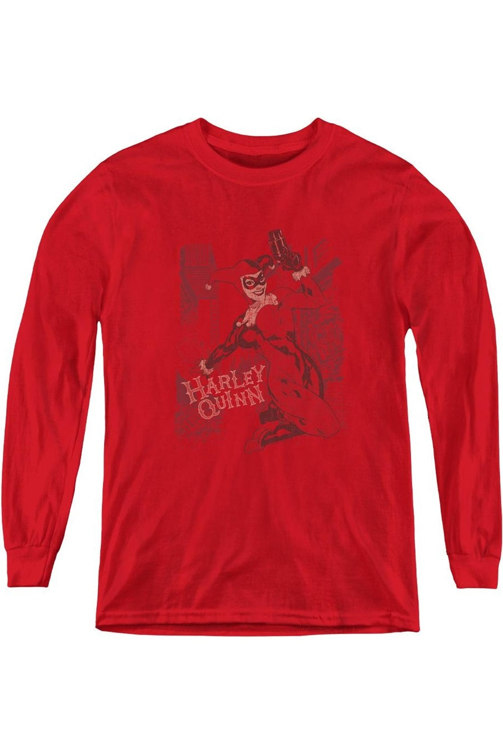 Футболка с длинным рукавом Batman Harleys Packing Youth Gildan, красный
Футболка с длинным рукавом Batman Harleys Packing Youth Gildan, красный