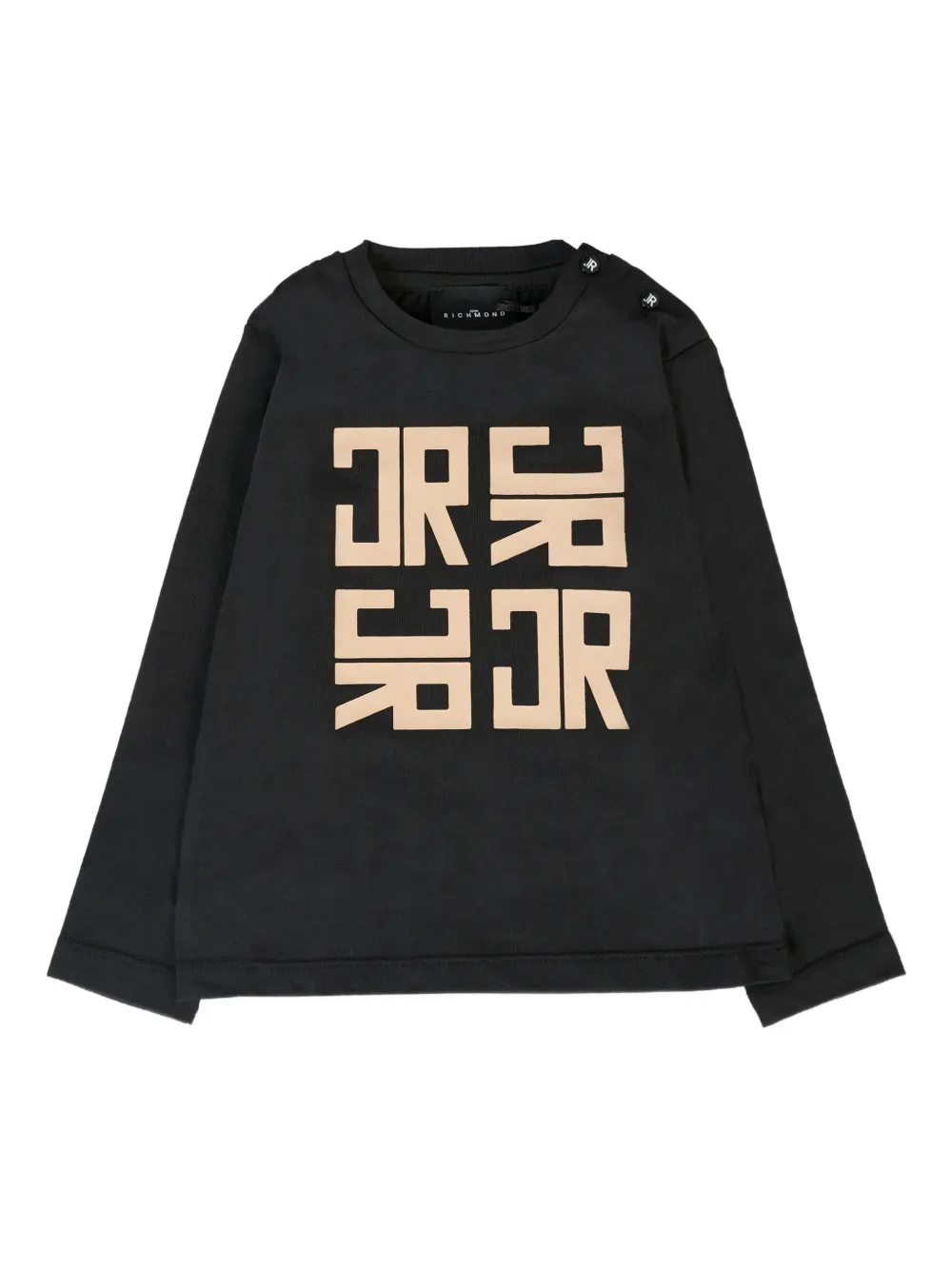 Футболка с длинным рукавом и графическим принтом John Richmond Junior, черный
Футболка с длинным рукавом и графическим принтом John Richmond Junior, черный