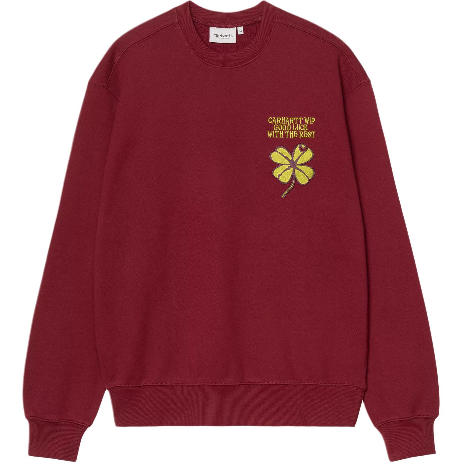 Толстовка Clover SS26 унисекс Carhartt Wip, masala красный
Толстовка Clover SS26 унисекс Carhartt Wip, masala красный