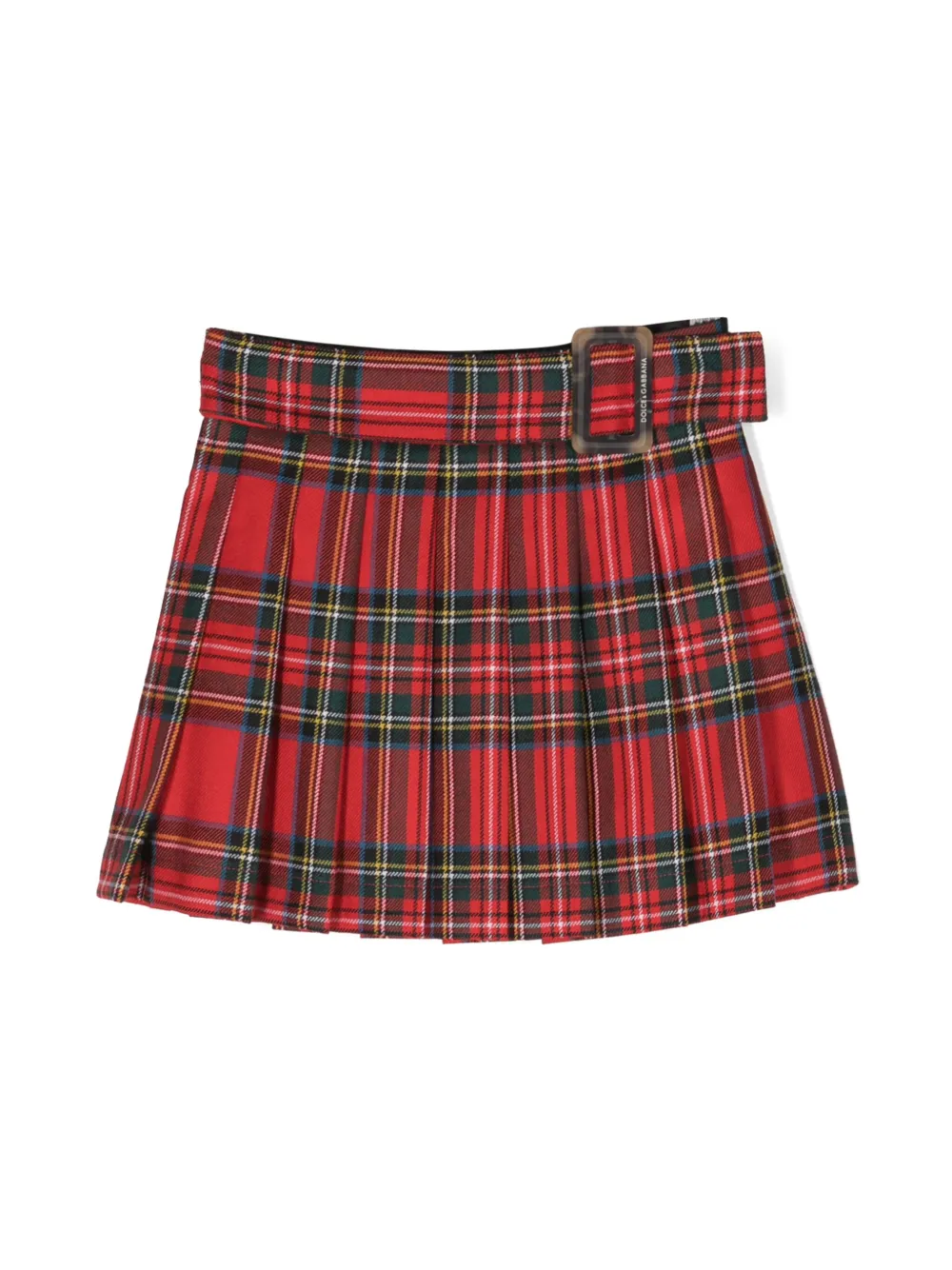 Юбка из вирджинской шерсти в клетку тартан Dolce & Gabbana Kids, красный
Юбка из вирджинской шерсти в клетку тартан Dolce & Gabbana Kids, красный