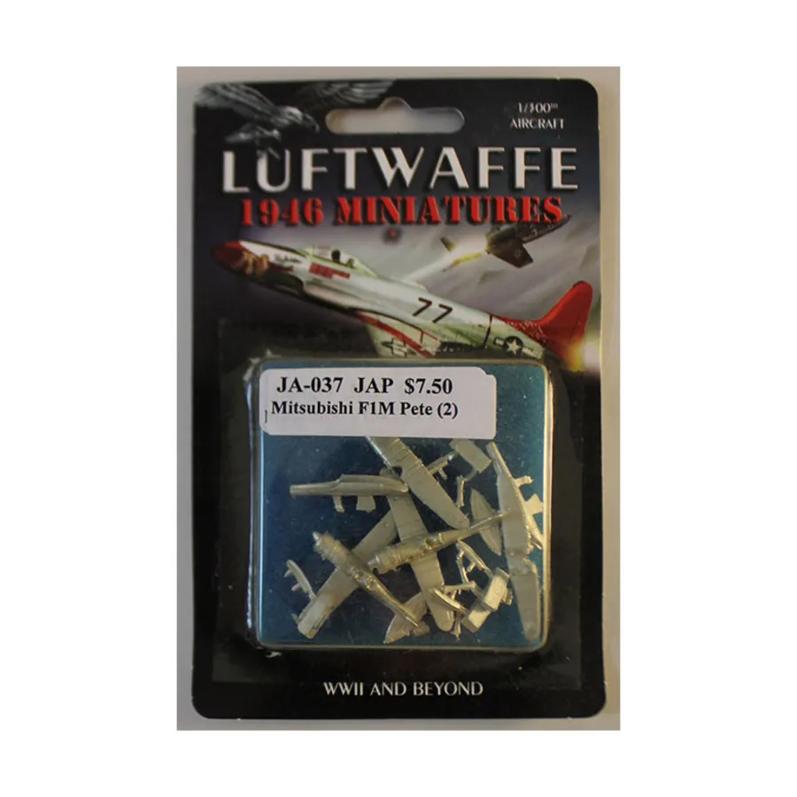 Митсубиси Ф1М Пит, Luftwaffe 1946 Miniatures - Japan (1:300)
Митсубиси Ф1М Пит, Luftwaffe 1946 Miniatures - Japan (1:300)