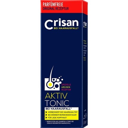 Тоник против выпадения волос Crisan Aktiv with Arginine Formula for Men and Women, 150 мл
Тоник против выпадения волос Crisan Aktiv with Arginine Formula for Men and Women, 150 мл