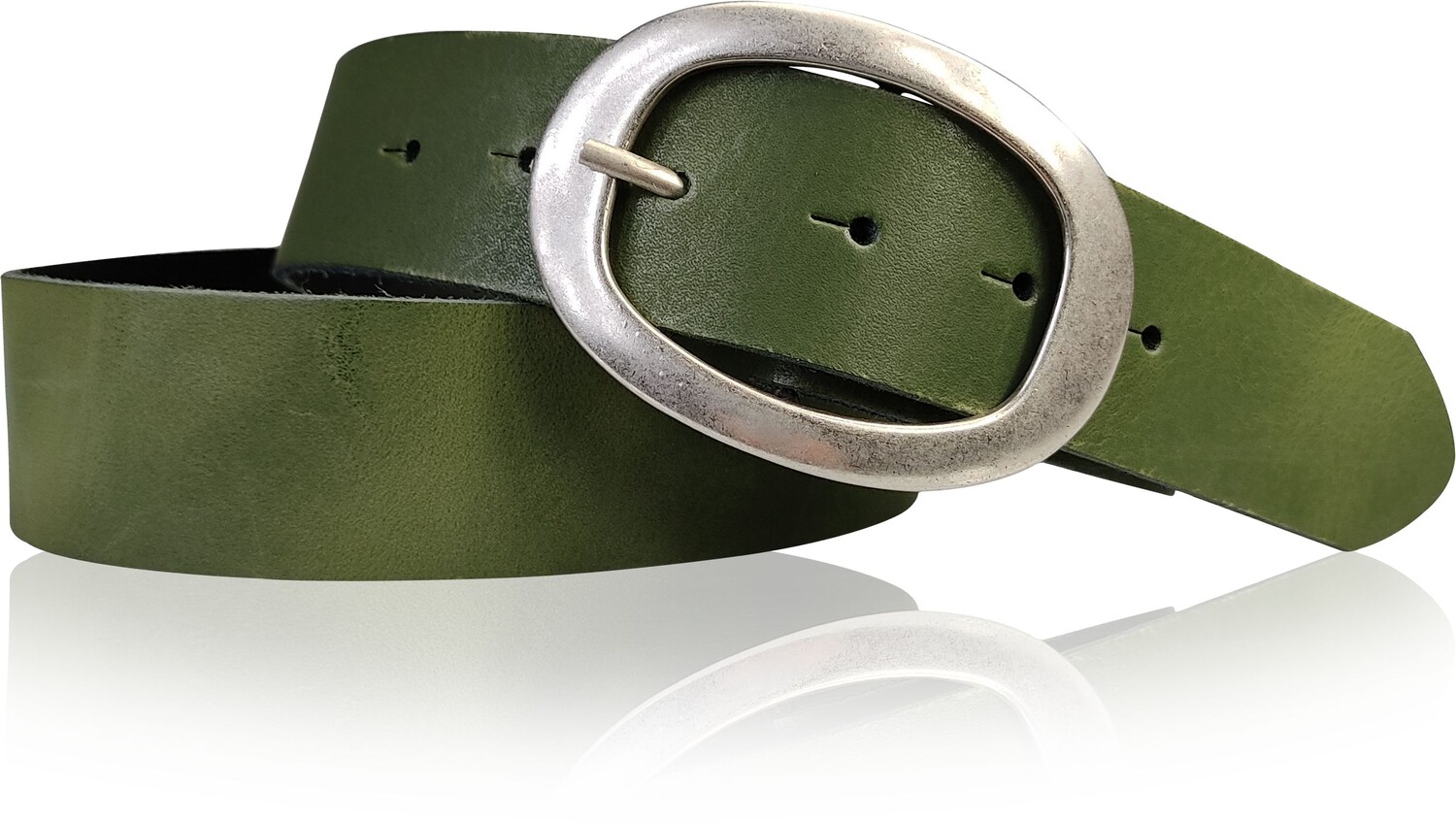 Кожаный ремень FRONHOFER, хаки
Кожаный ремень FRONHOFER, хаки