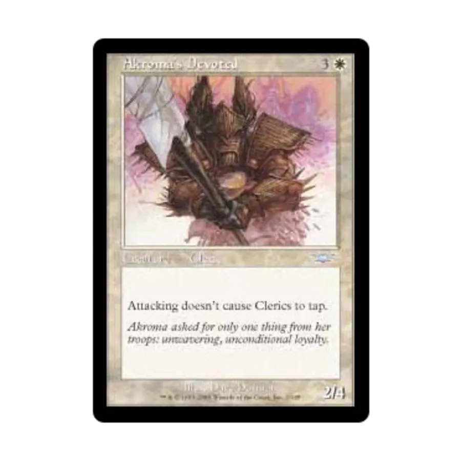 CCG Преданный Акроме (U), MTG - Legions
CCG Преданный Акроме (U), MTG - Legions