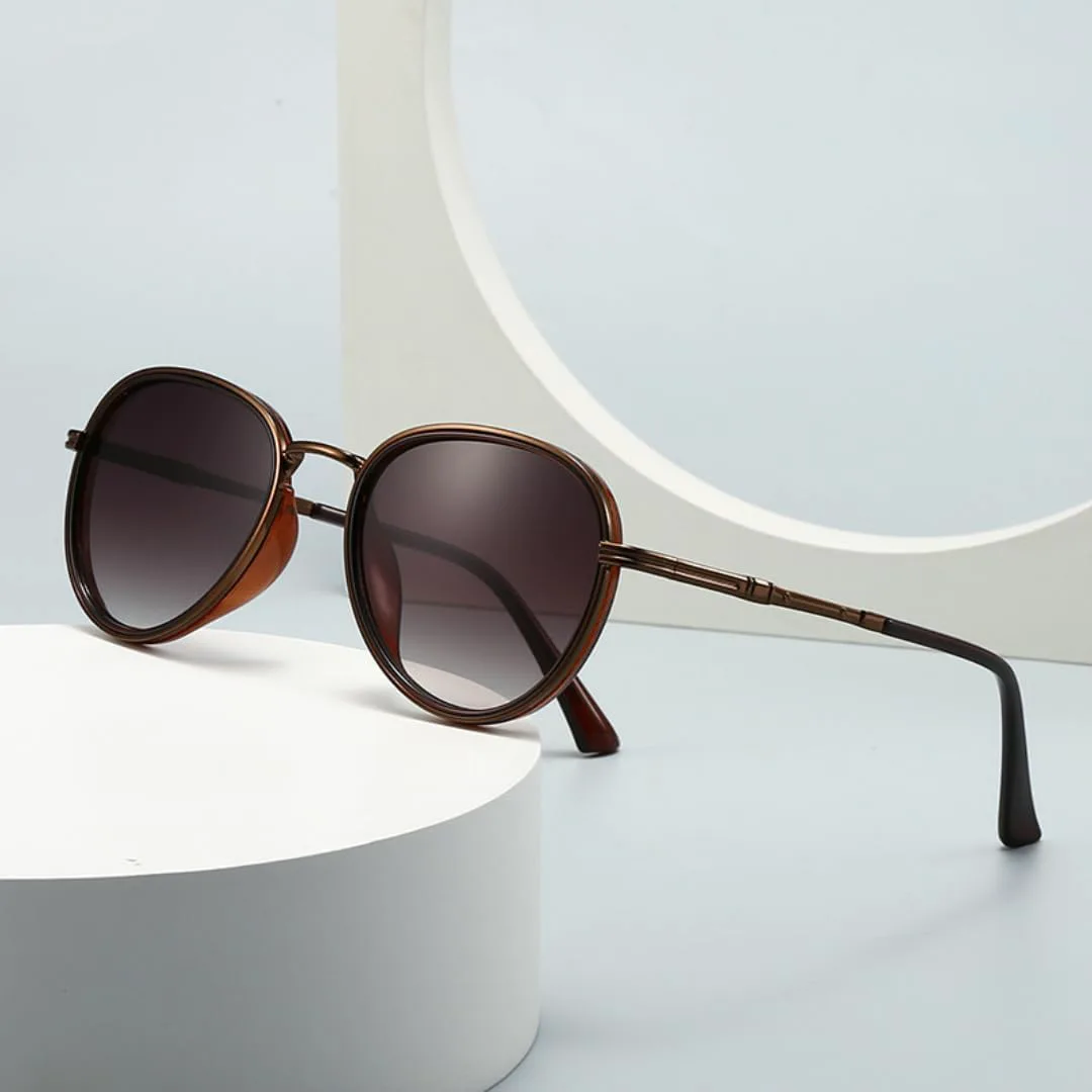 Ретро металлические солнцезащитные очки для женщин и мужчин, градиентные, роскошные, с защитой от УФ-излучения UV400, в стиле панк UATXTAU, Gun Green Grey
Ретро металлические солнцезащитные очки для женщин и мужчин, градиентные, роскошные, с защитой от УФ-излучения UV400, в стиле панк UATXTAU, Gun Green Grey