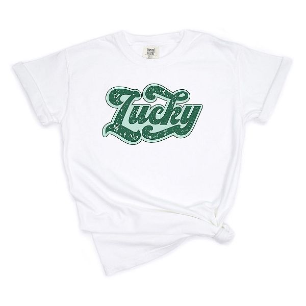 Lucky retro грубый окрашенный футболка Simply Sage Market, White
Lucky retro грубый окрашенный футболка Simply Sage Market, White