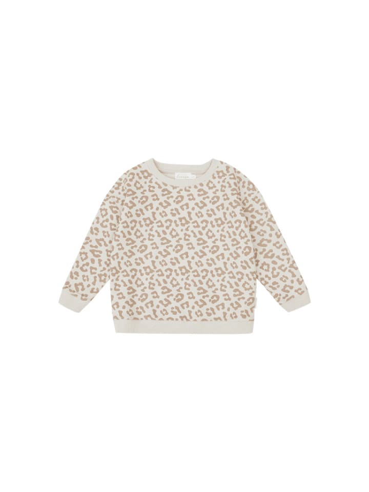 Leevje Свитер оверсайз с леопардовым принтом бежевого цвета
Leevje Свитер оверсайз с леопардовым принтом бежевого цвета