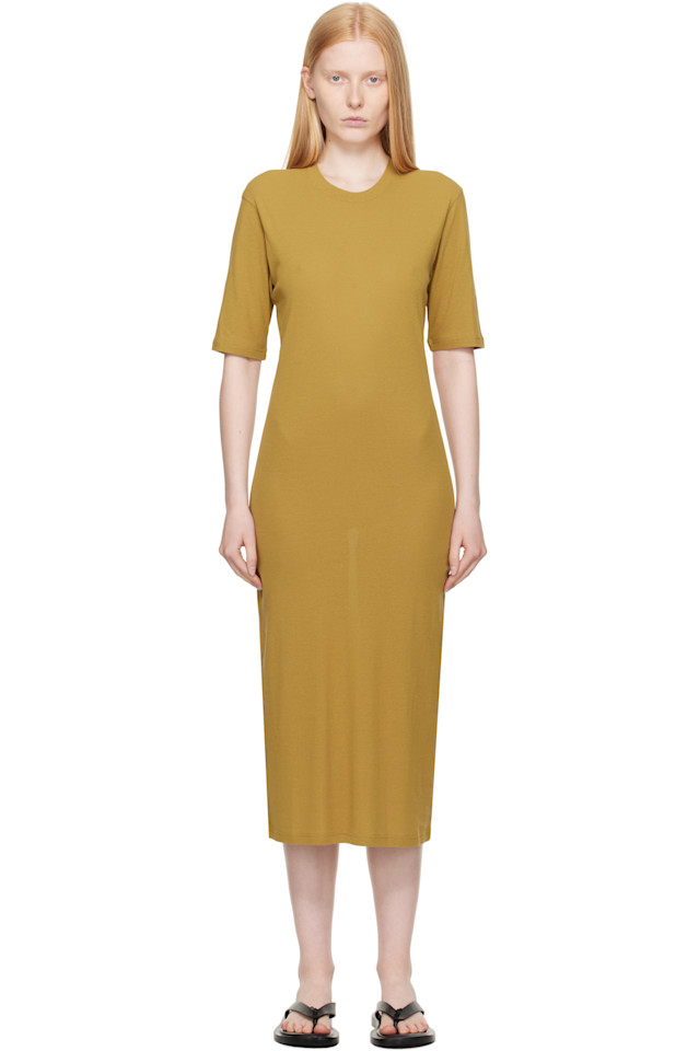 Хлопковое короткое платье макси с рукавами Ami Paris, цвет havana
Хлопковое короткое платье макси с рукавами Ami Paris, цвет havana