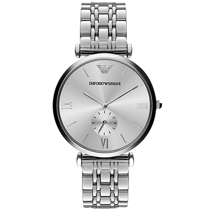 EMPORIO ARMANI Часы Wrist Watch Quartz Movement Stainless Steel Strap 40mm Silver Dial Men's Watch, Silver Dial
EMPORIO ARMANI Часы Wrist Watch Quartz Movement Stainless Steel Strap 40mm Silver Dial Men's Watch, Silver Dial