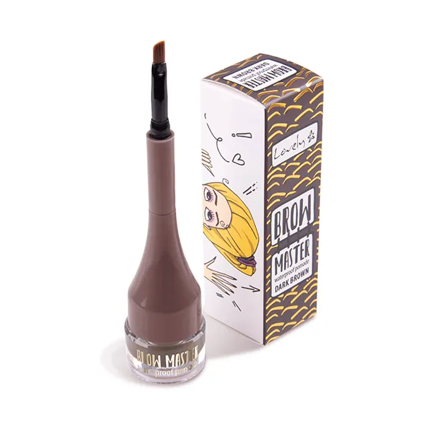 Крем-гель для бровей Pomada Brow Master Lovely, nr 2
Крем-гель для бровей Pomada Brow Master Lovely, nr 2