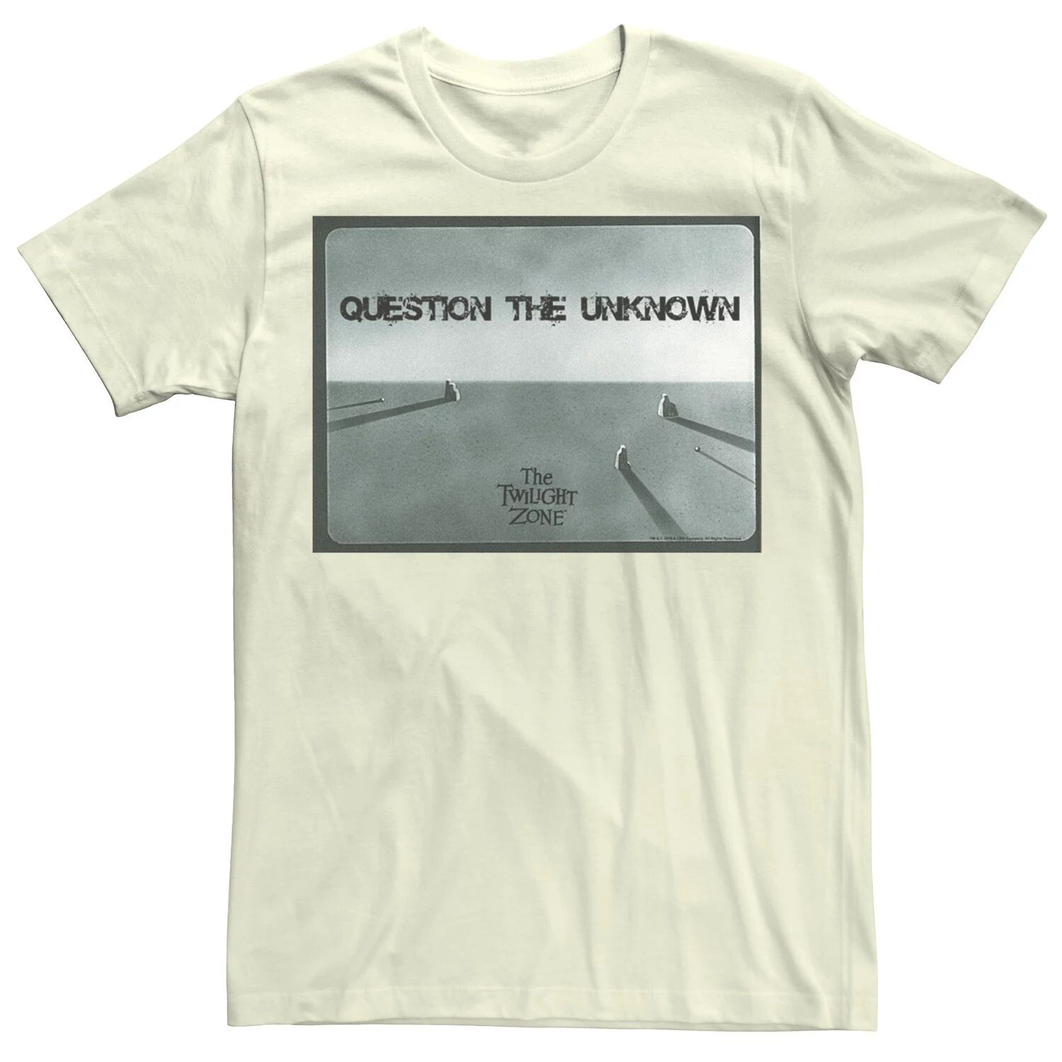 Мужская футболка Twilight Zone Вопрос The Unknown Licensed Character
Мужская футболка Twilight Zone Вопрос The Unknown Licensed Character