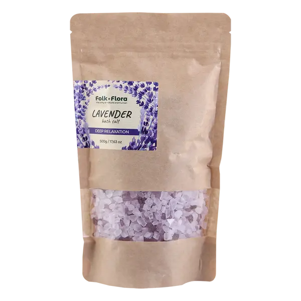 Соль для ванн, 500 г Folk Flora Lawenda
Соль для ванн, 500 г Folk Flora Lawenda