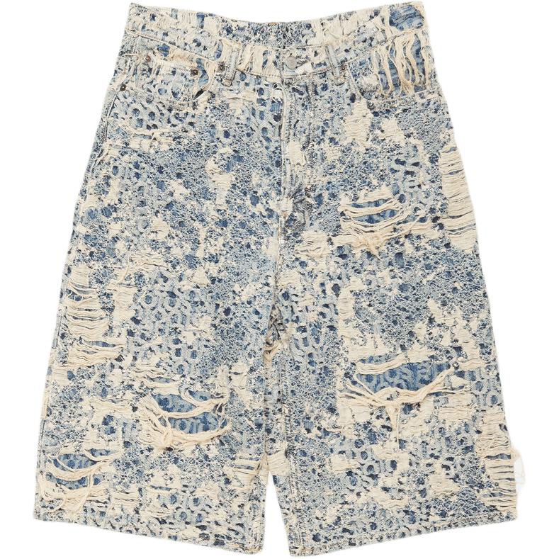 Джинсовые шорты с потертостями и монограммой Acne Studios, синий
Джинсовые шорты с потертостями и монограммой Acne Studios, синий