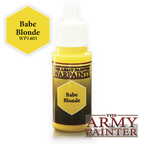Аксессуары Army Painter Warpaint: Babe Blond (18ml)
Аксессуары Army Painter Warpaint: Babe Blond (18ml)