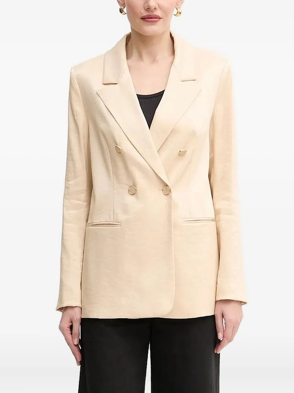 Двубортный блейзер GUESS USA, нейтральный
Двубортный блейзер GUESS USA, нейтральный