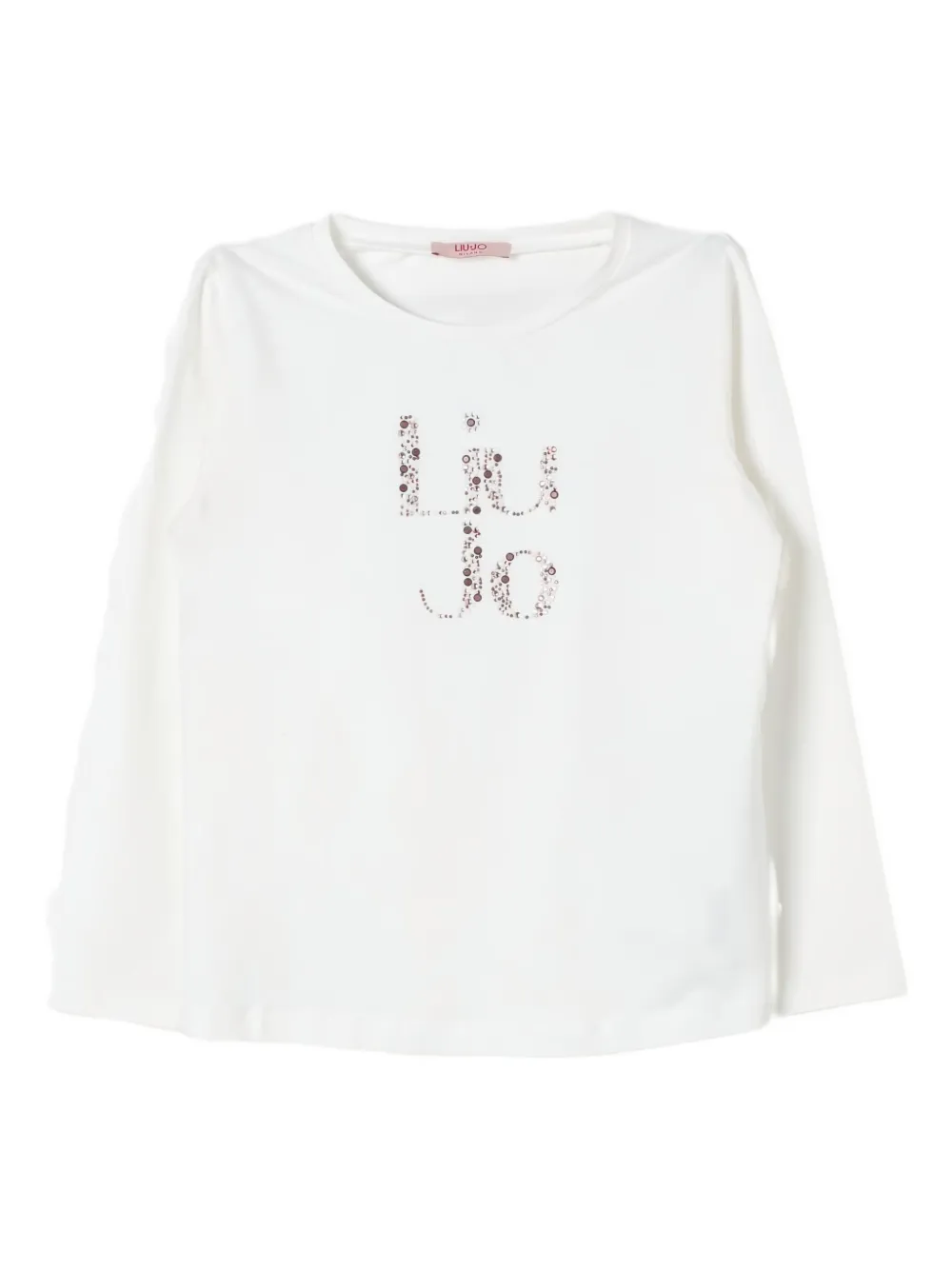 Лонгслив с логотипом Liu Jo Kids, белый
Лонгслив с логотипом Liu Jo Kids, белый