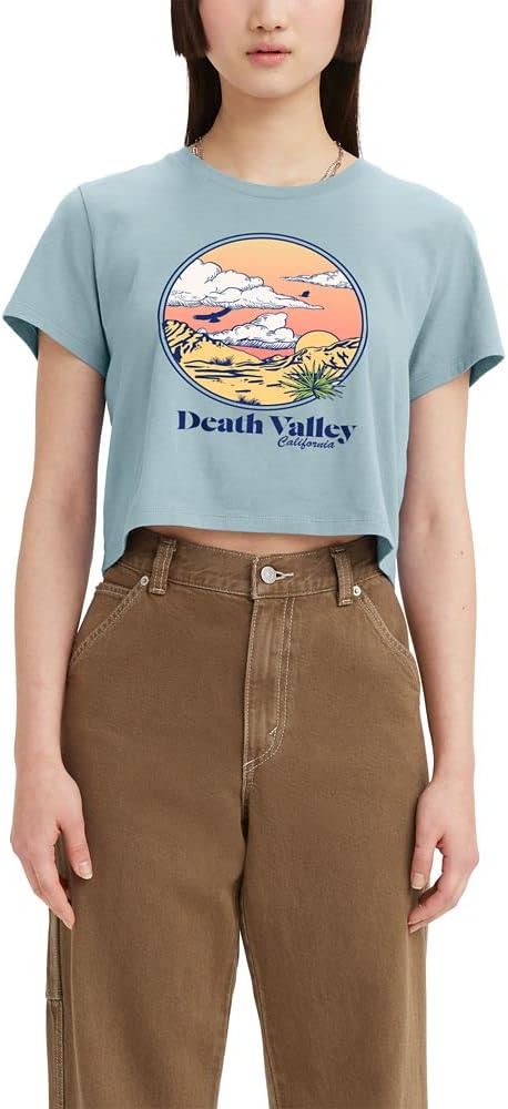 Женская укороченная футболка Jordie от Levi's, Death Valley Starlight Blue
Женская укороченная футболка Jordie от Levi's, Death Valley Starlight Blue