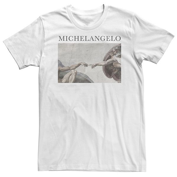 Футболка Big & Tall Michelangelo "Sistine Chapel" Licensed Character
Футболка Big & Tall Michelangelo "Sistine Chapel" Licensed Character