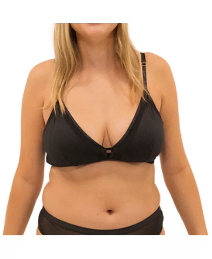 Бюстгальтер-бралетт Plus Size Nude Shade Wireless Comfort Full Covering Naked Rebellion, черный
Бюстгальтер-бралетт Plus Size Nude Shade Wireless Comfort Full Covering Naked Rebellion, черный