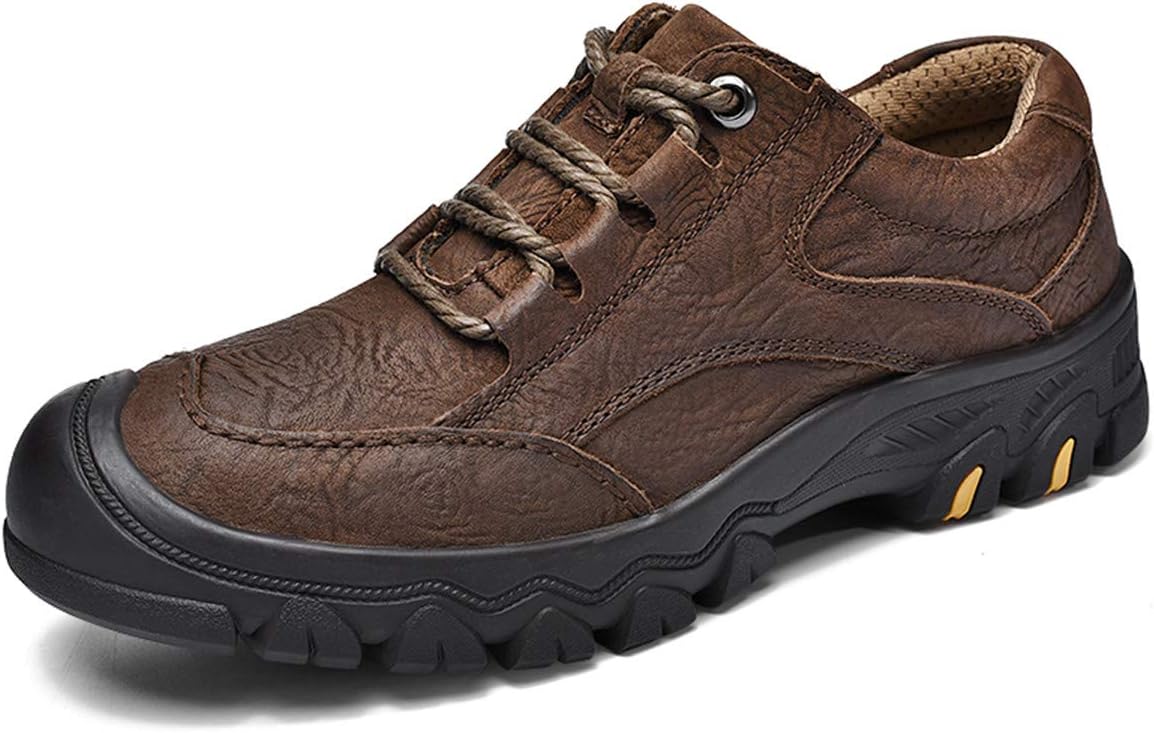 Мужские кроссовки CHICLOVEY на шнуровке для треккинга из кожи, повседневные, дышащие, с противоскользящей подошвой, темно-коричневый
Мужские кроссовки CHICLOVEY на шнуровке для треккинга из кожи, повседневные, дышащие, с противоскользящей подошвой, темно-коричневый