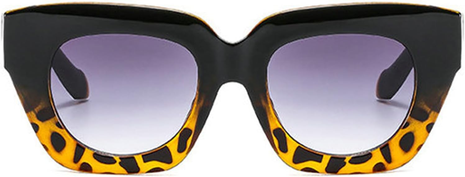 Солнцезащитные очки Willochra Oversized Square Cat Eye для женщин и мужчин, с толстой оправой, роскошные многоугольные солнцезащитные очки в стиле ретро, Black Leopard
Солнцезащитные очки Willochra Oversized Square Cat Eye для женщин и мужчин, с толстой оправой, роскошные многоугольные солнцезащитные очки в стиле ретро, Black Leopard