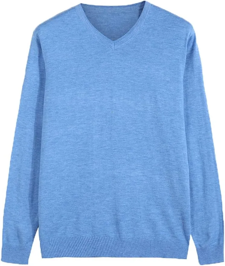 Осенний мужской тонкий вязаный свитер V-образным вырезом Jegsnoe
Осенний мужской тонкий вязаный свитер V-образным вырезом Jegsnoe