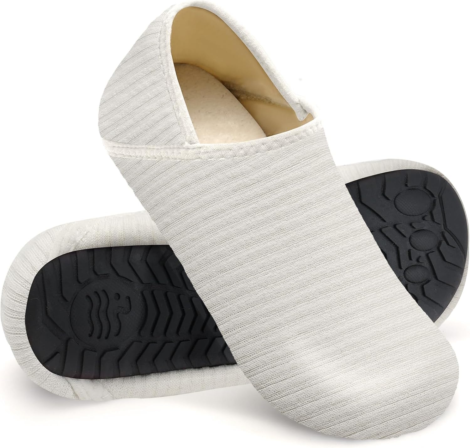 Женские и мужские легкие уютные домашние тапочки WateLves с искусственным мехом - резиновая подошва, носки-тапочки - складные дорожные тапочки - для дома и улицы, белый
Женские и мужские легкие уютные домашние тапочки WateLves с искусственным мехом - резиновая подошва, носки-тапочки - складные дорожные тапочки - для дома и улицы, белый