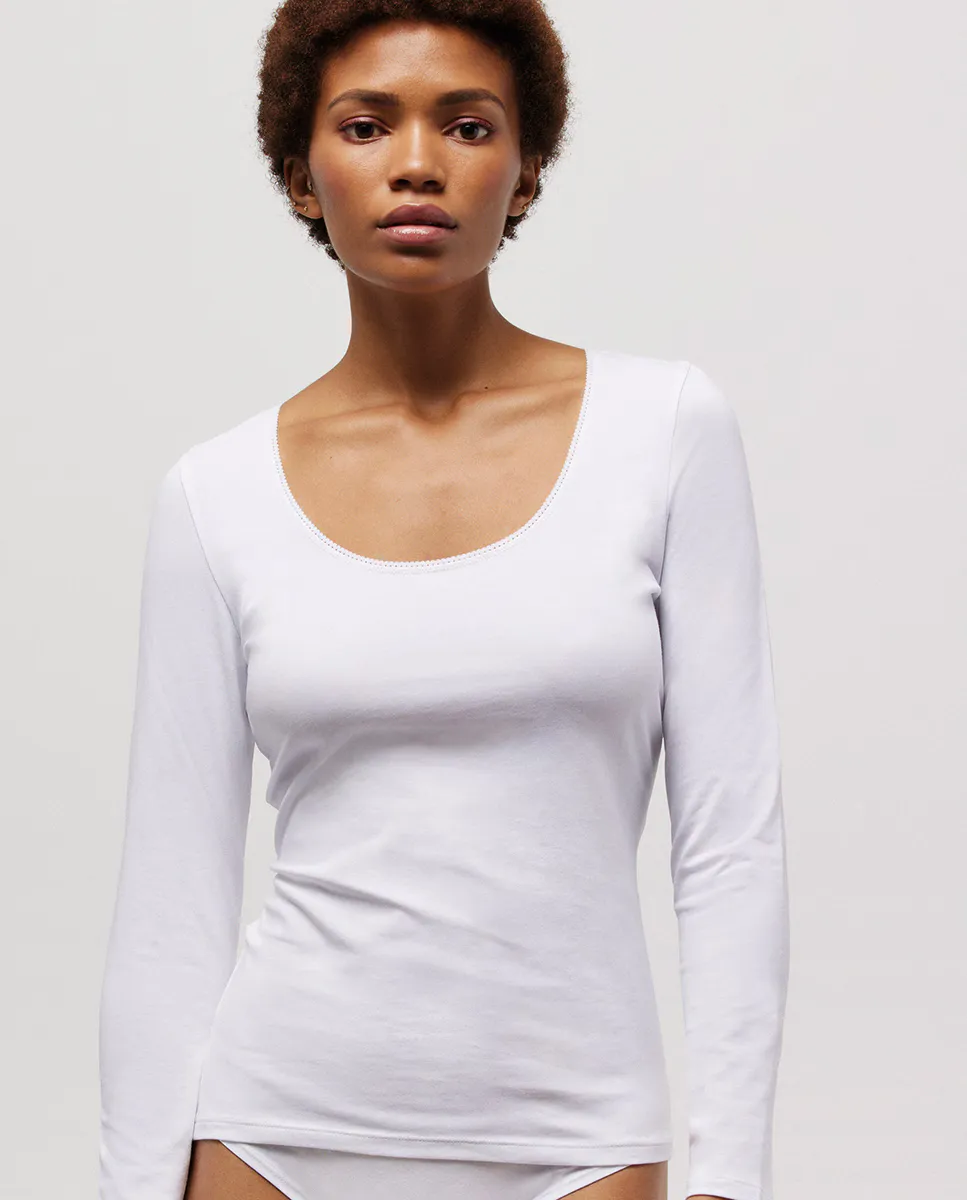 Женская майка из органического хлопка с длинными рукавами Ysabel Mora, белый
Женская майка из органического хлопка с длинными рукавами Ysabel Mora, белый