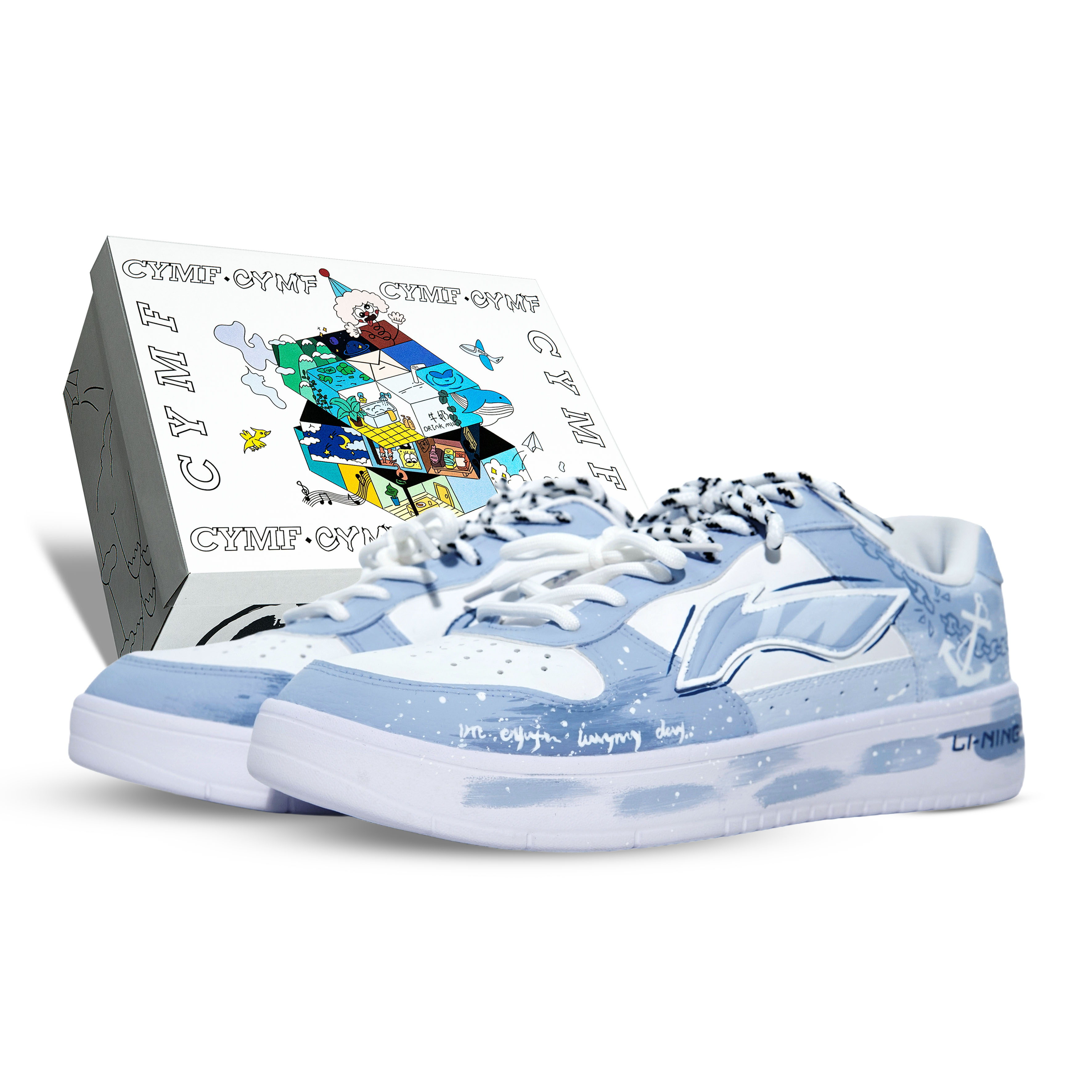 LINING Кроссовки для скейтбординга Pontoon Boats, износостойкие, дышащие, увеличивающие рост, низкие, синие, мужские
LINING Кроссовки для скейтбординга Pontoon Boats, износостойкие, дышащие, увеличивающие рост, низкие, синие, мужские