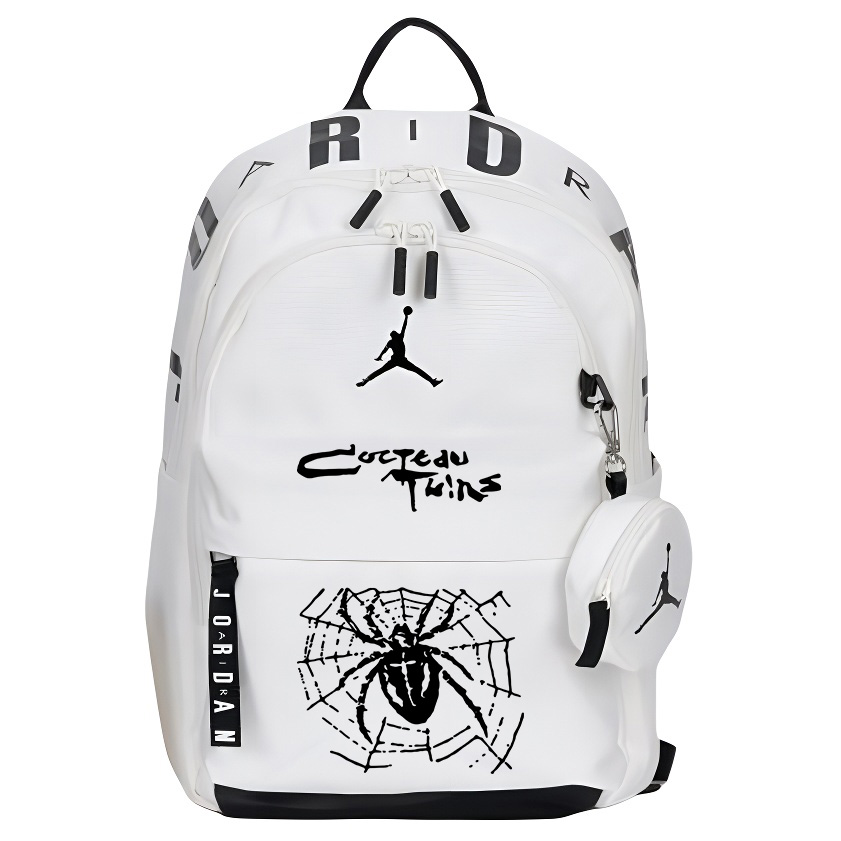 Полиэстеровый рюкзак унисекс белый Jordan, Spider
Полиэстеровый рюкзак унисекс белый Jordan, Spider