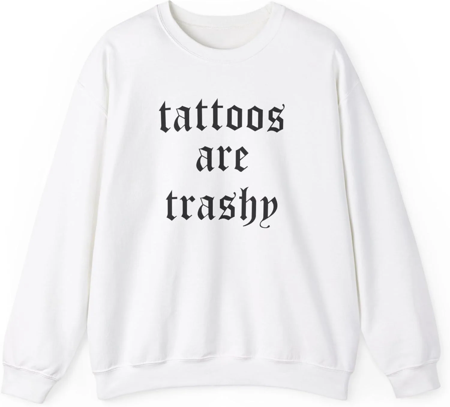 Толстовка Unisex Heavy Blend с принтом "Tattoos Are Trashy"
Толстовка Unisex Heavy Blend с принтом "Tattoos Are Trashy"