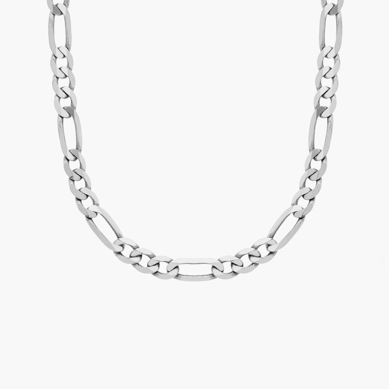 22-дюймовая плоская цепочка Figaro из 14-каратного белого золота (4 мм) Blue Nile
22-дюймовая плоская цепочка Figaro из 14-каратного белого золота (4 мм) Blue Nile