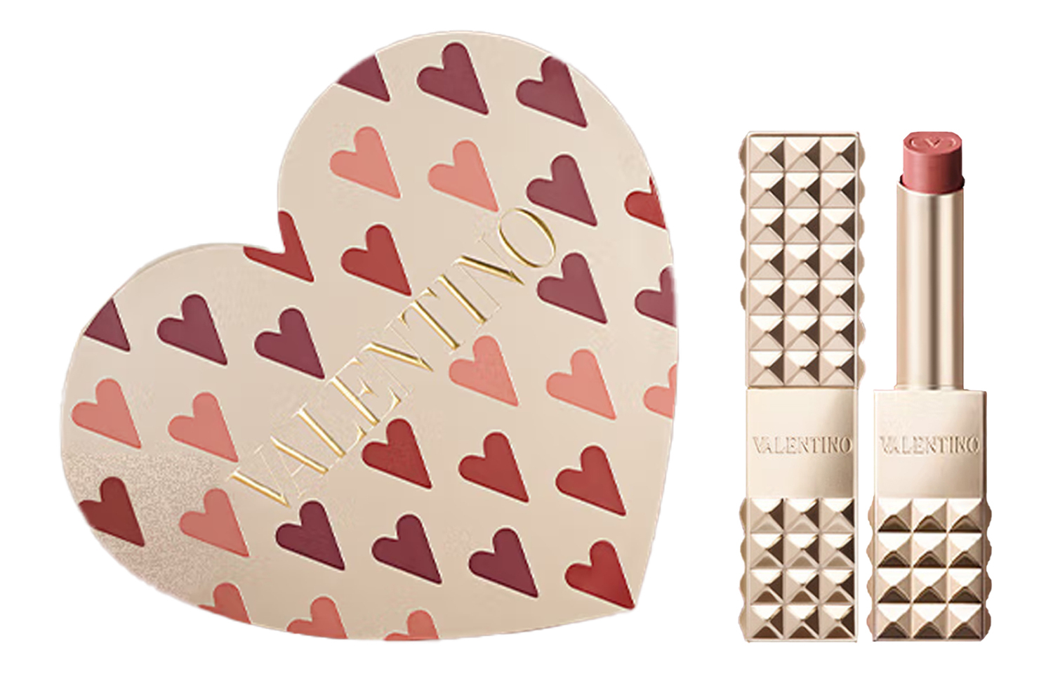 Heart's Desire Stud Box помада матовая без переноса 2,3 г/2,3 г*2 Valentino
Heart's Desire Stud Box помада матовая без переноса 2,3 г/2,3 г*2 Valentino